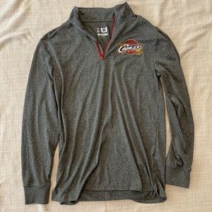 Men’s size small long sleeve Cleveland Cavaliers gray shirt.